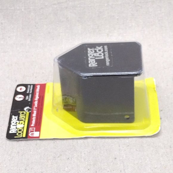 Ranger Lock Guard Model RGST-OP Protects Most 1" Locks Hardened Steel Housing - Picture 11 of 16